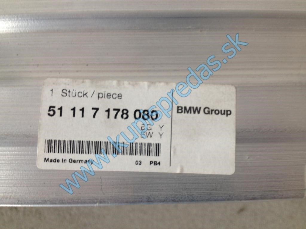 Výstuha-nosník predného nárazníka BMW 5 E60 E61 LCI